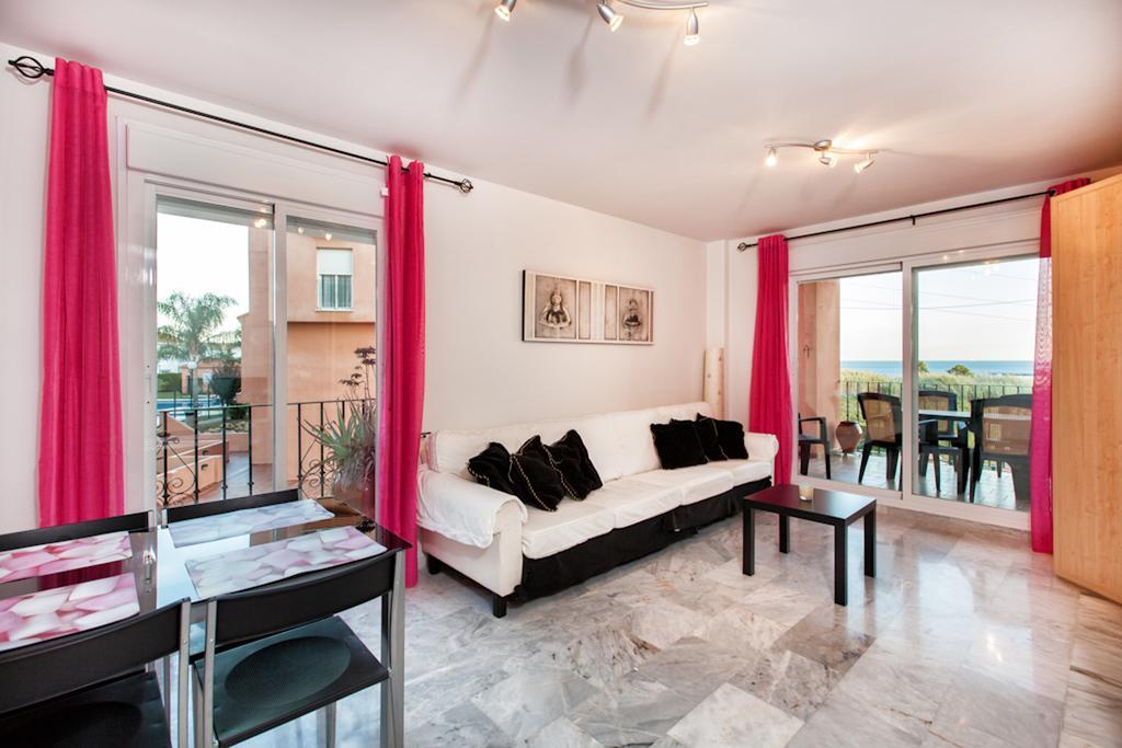 2035-Lovely 1 Bedrooms Sea View Apartment Manilva Exterior foto